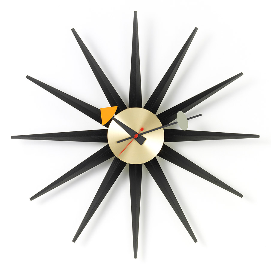Sunburst Clock