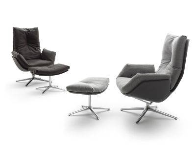 Hocker für den Sessel Cordia Lounge