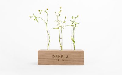 Vase Blumengruß