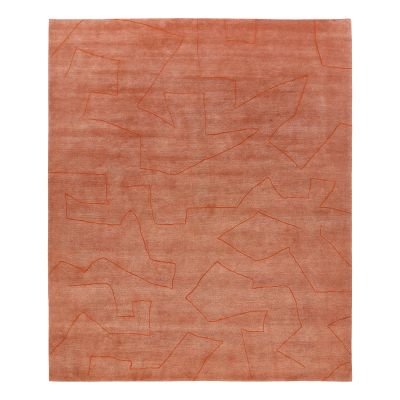 Teppich Maze Rojo