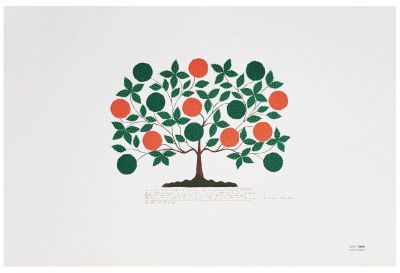 Poster Shaker Lebensbaum