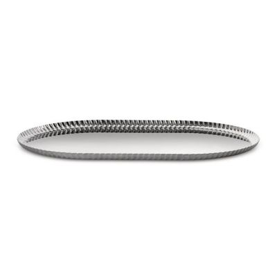 Tablett Pleats oval