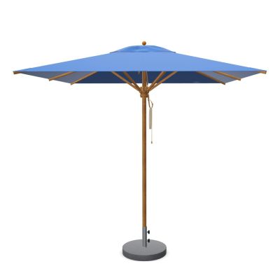 Sonnenschirm Teak quadratisch