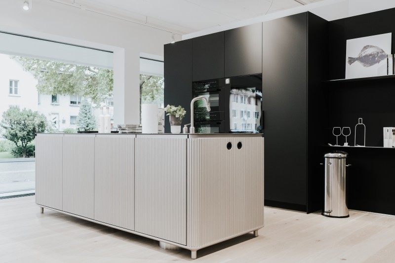 Vipp V3 Küche Alu