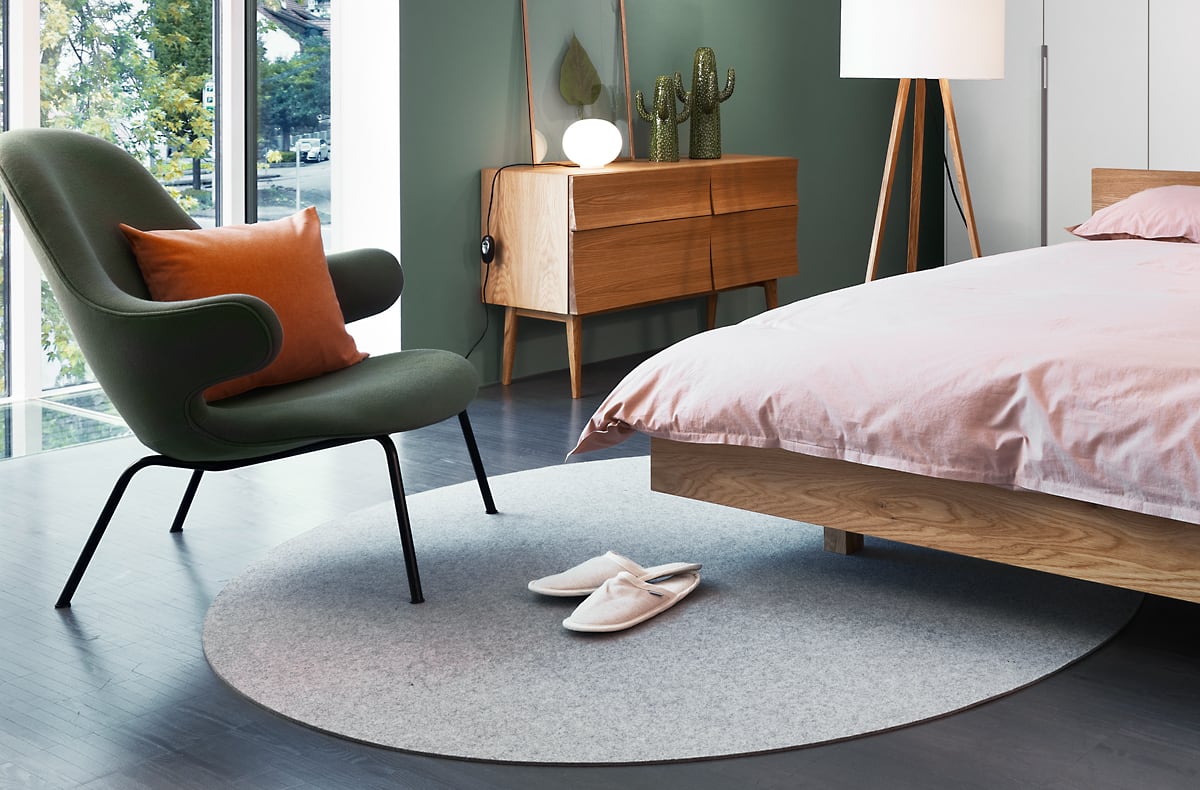 Teppich Bigdot, Filz