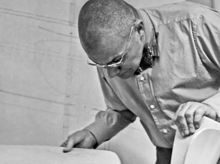 Porträt von Max Bill