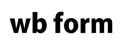 WB Form Logo Logo von WB Form