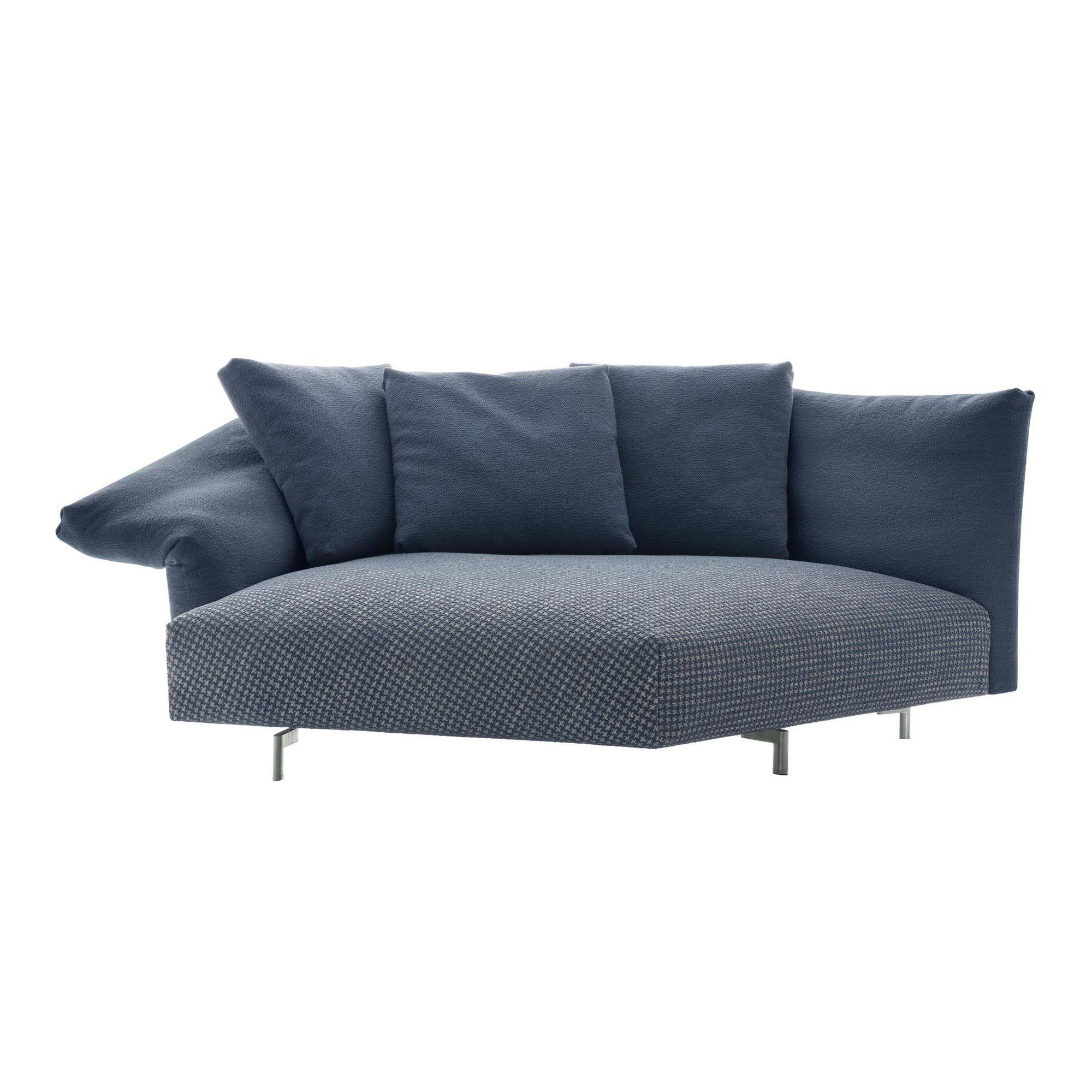Sofa Dambo | B&B Italia | B150 T178/95 cm - blau