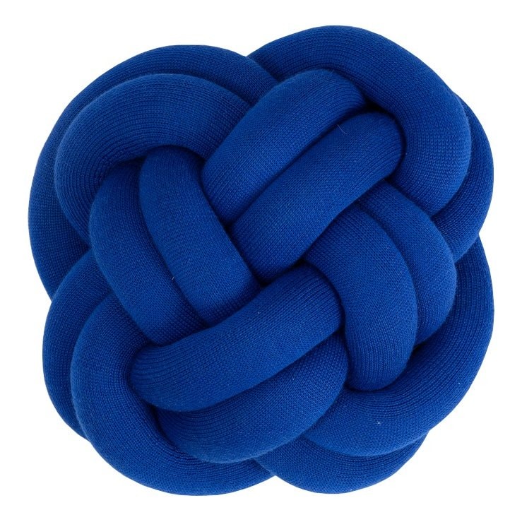 Kissen Knot Klein Blue 2351-1800 von Design House Stockholm