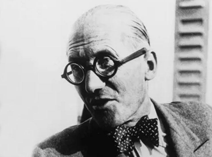 Porträt von Le Corbusier