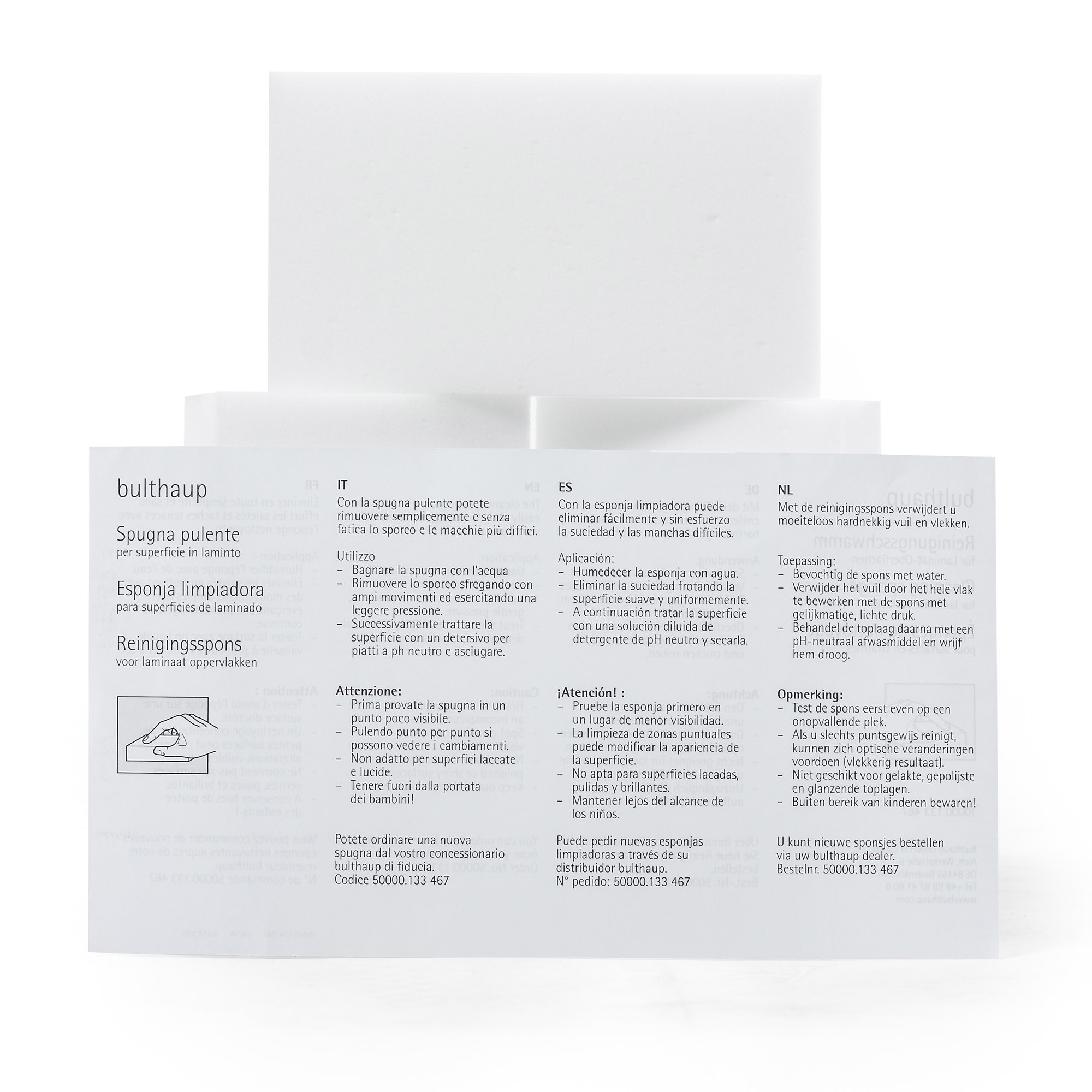 Reinigungsschwämme für Kunststoff-Oberflächen