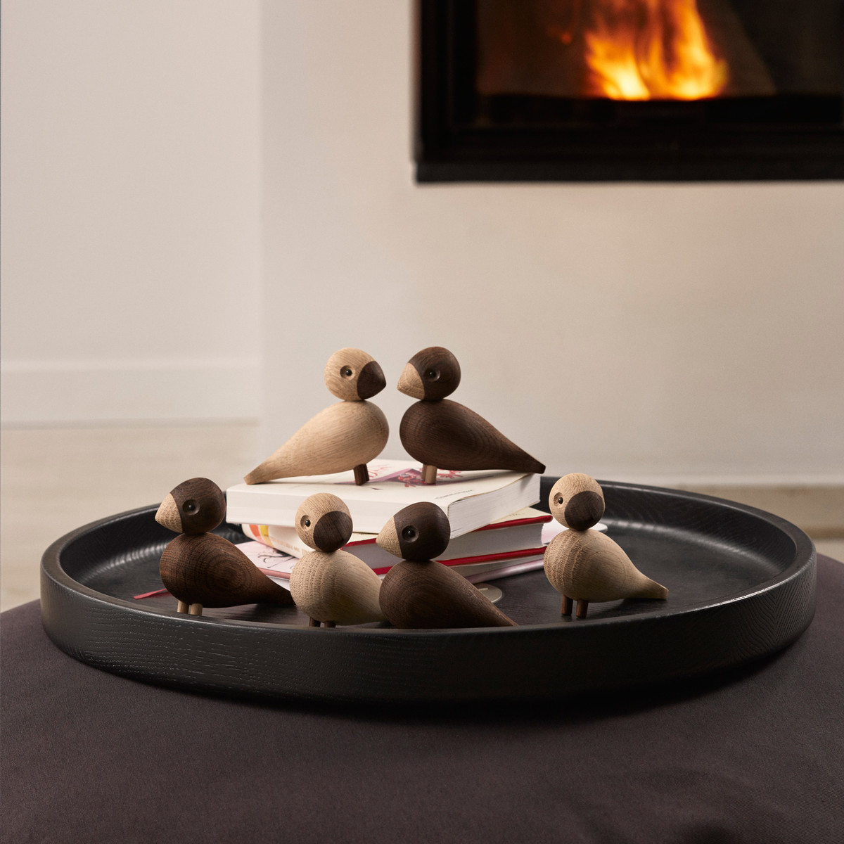 Holzfiguren "Unzertrennliche" - Kay Bojesen