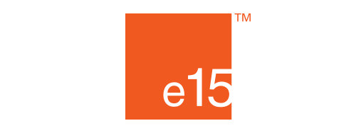 Logo von E15