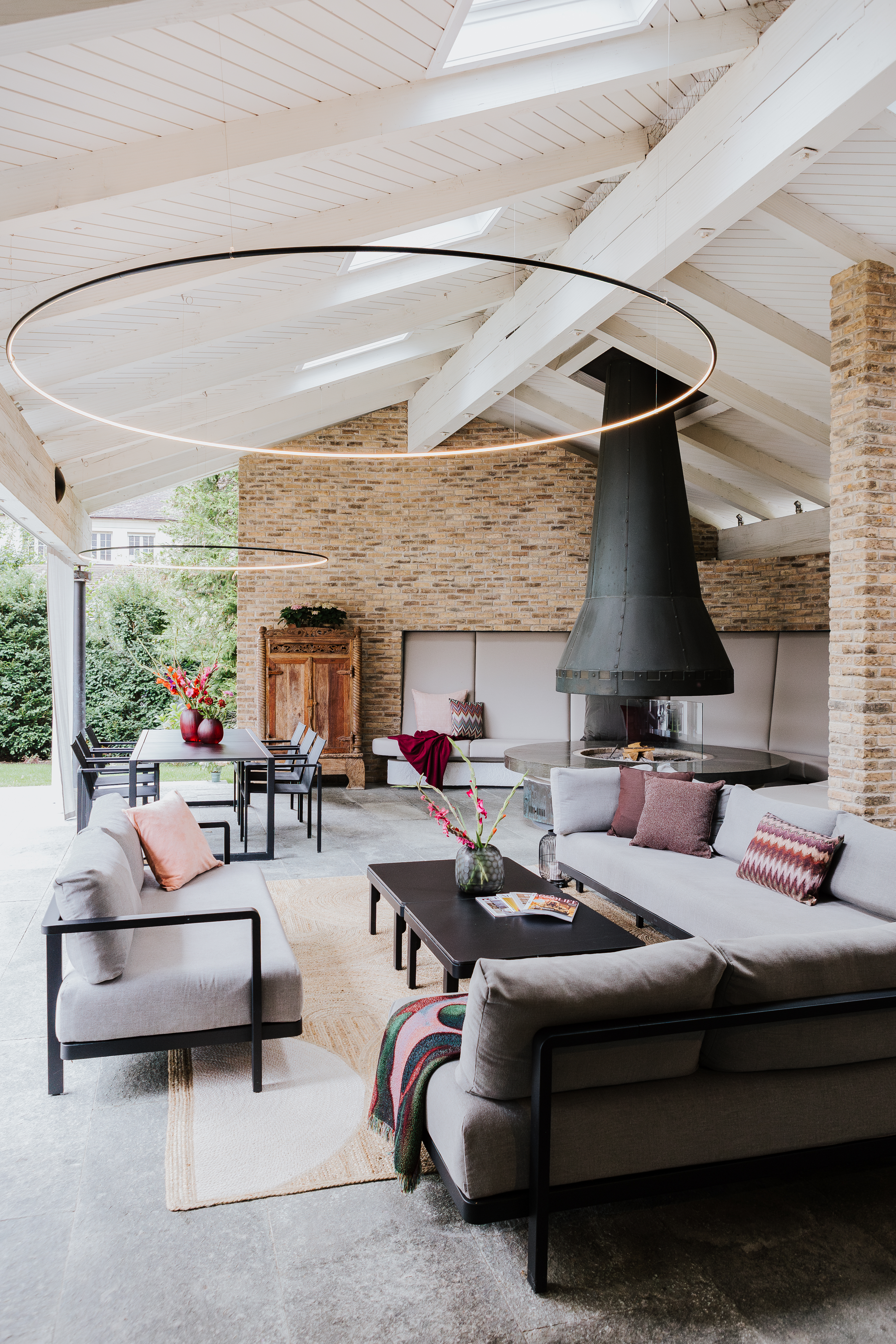 Einrichtungsbeispiel  Exklusive Stadtoase mit Veranda