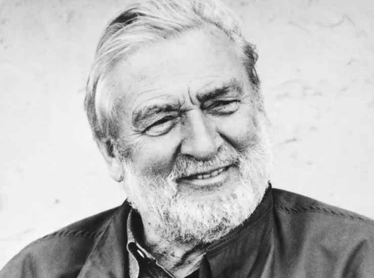 Porträt von Designikone Verner Panton