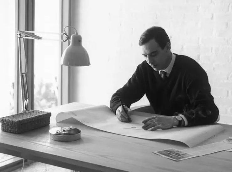 Porträt von Poul Kjærholm