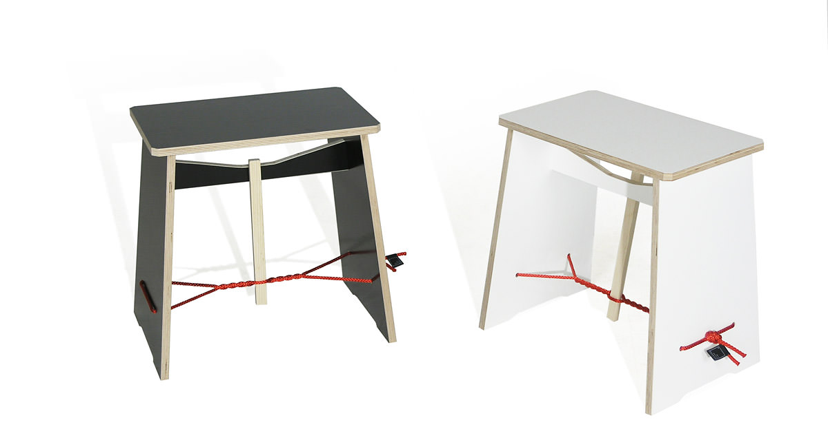 Strammer Max Hocker Beistelltisch