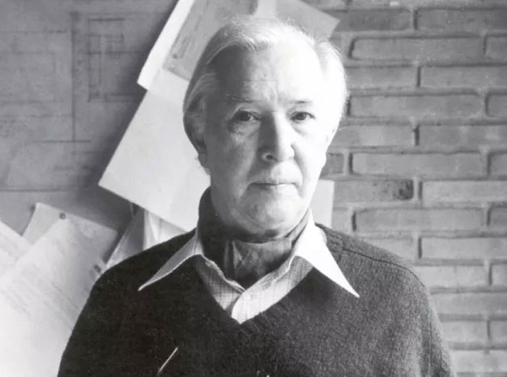 Porträt von Hans J Wegner Designikone