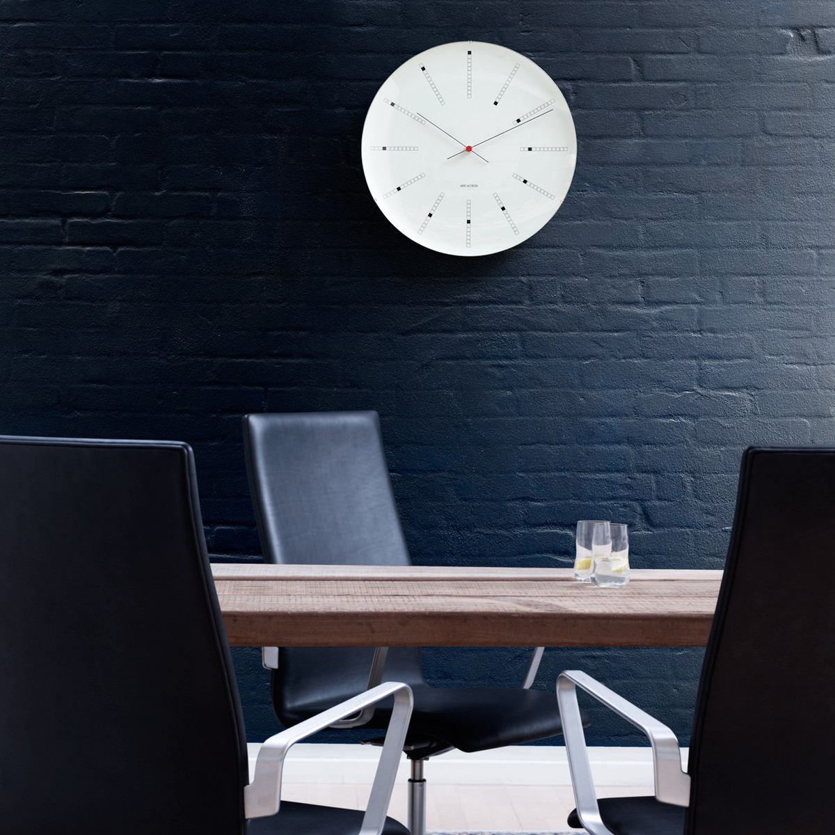 Wanduhr Bankers