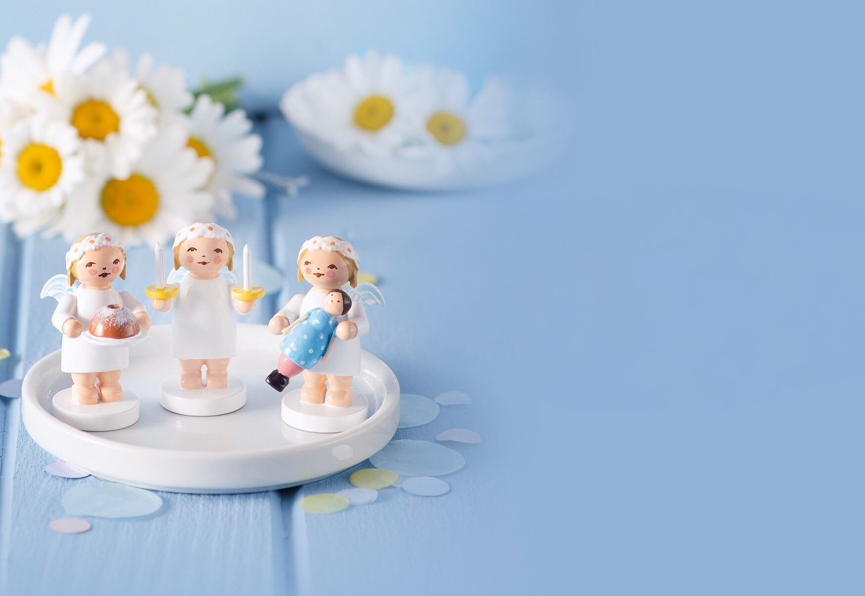 Margeritenengel von Wendt & Kühn Blumenkinder