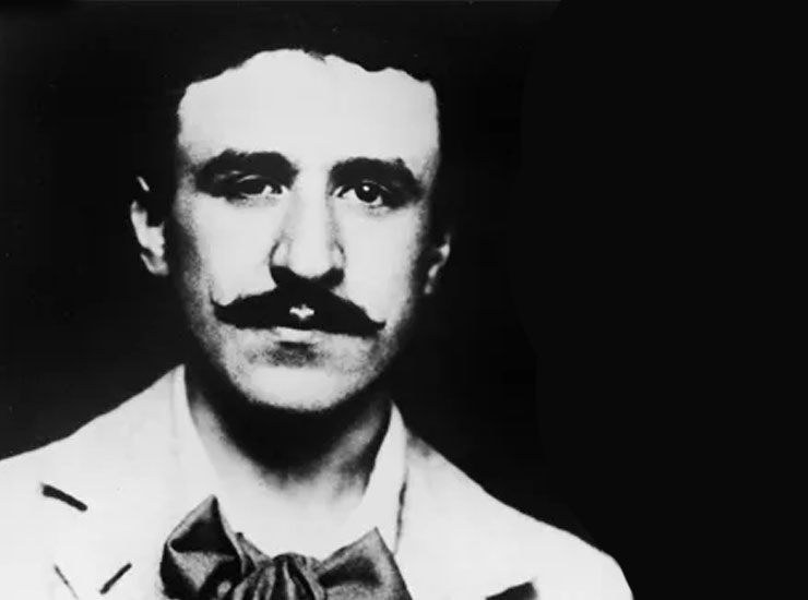 Porträt von Charles Rennie Mackintosh