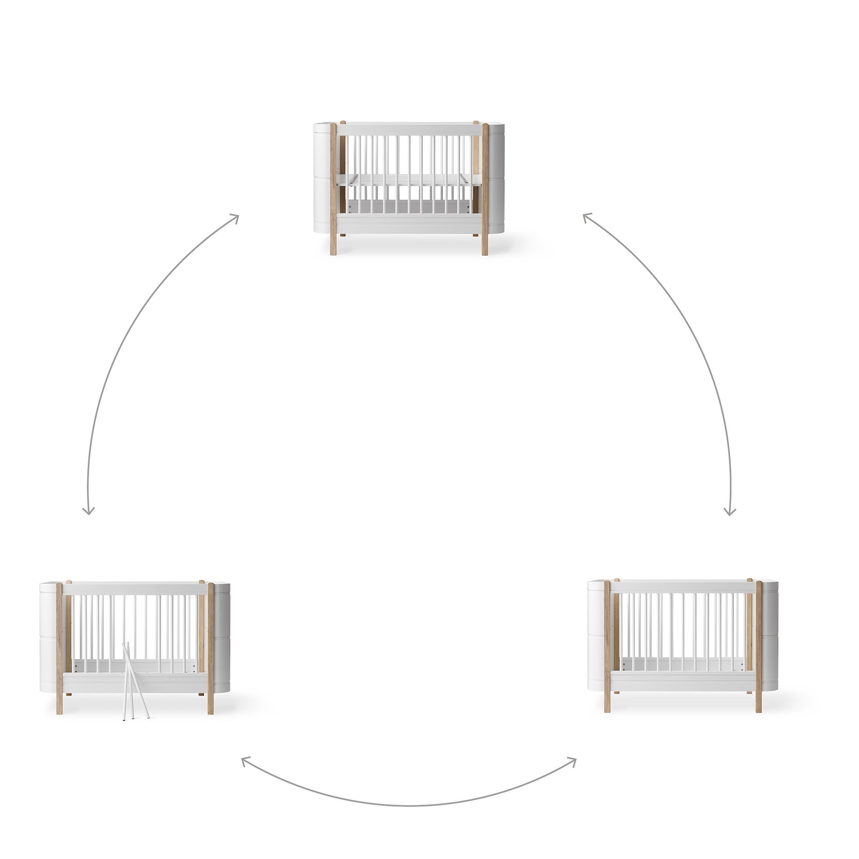 Babybett Wood Mini+