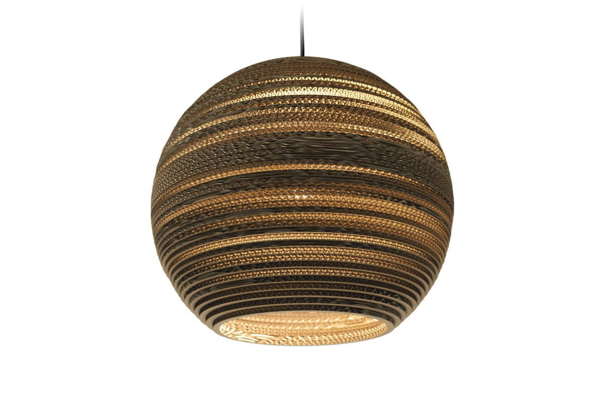 Pendelleuchte Scraplights Moon Natural
