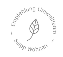 Stempel Empfehlung des Seipp Umweltteams