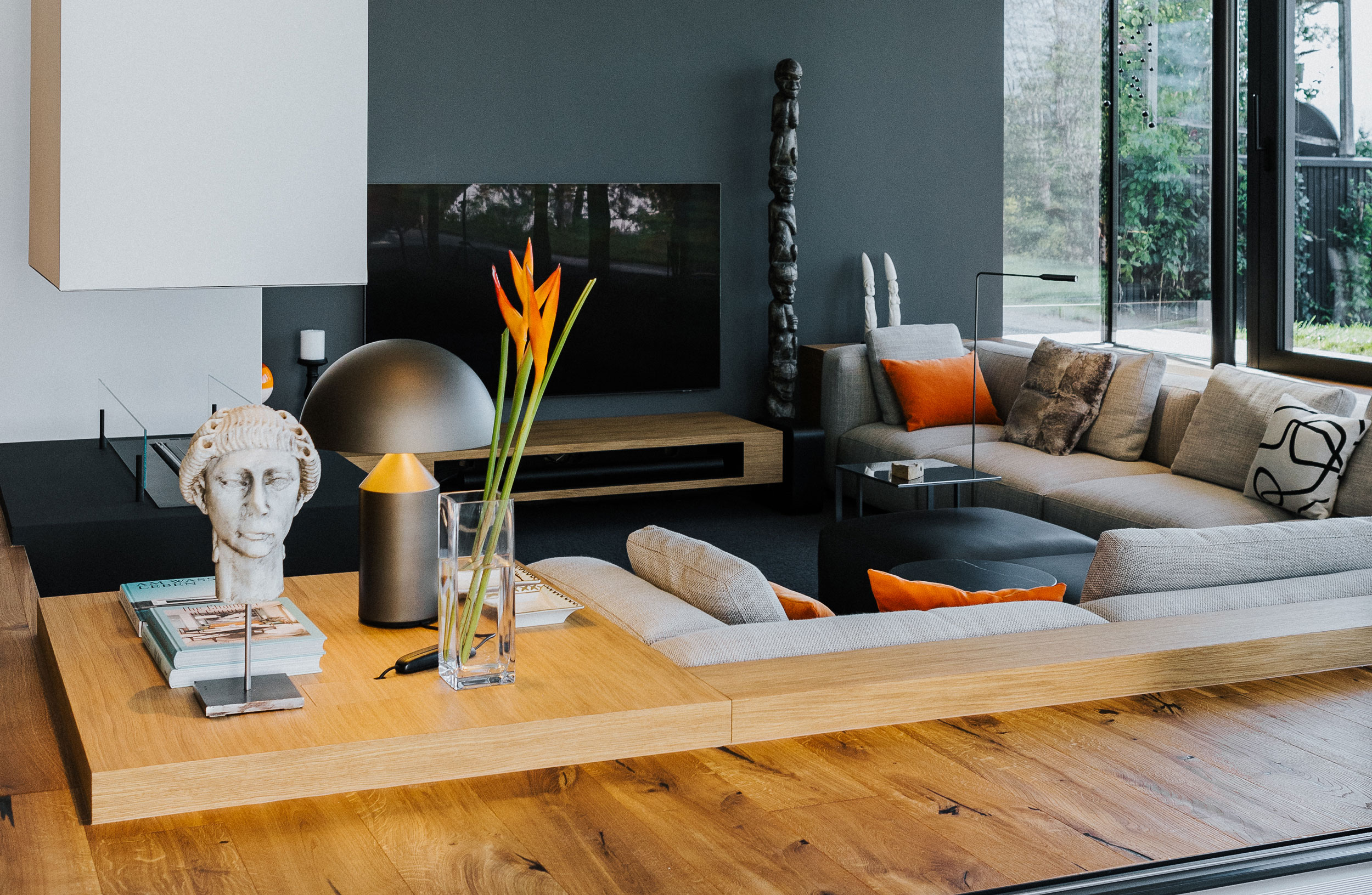 Einrichtungsbeispiel Ruhige, klare Linien