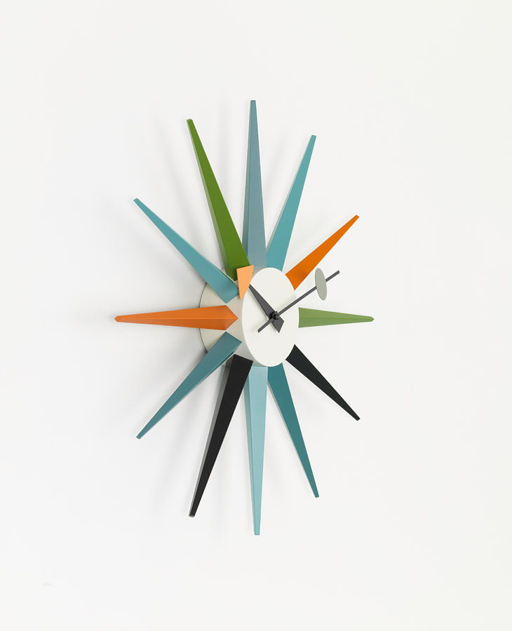 Sunburst Clock