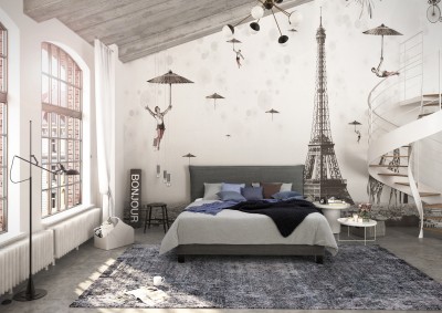 Boxspring Polsterbett 24Seven Smart von Tréca Paris