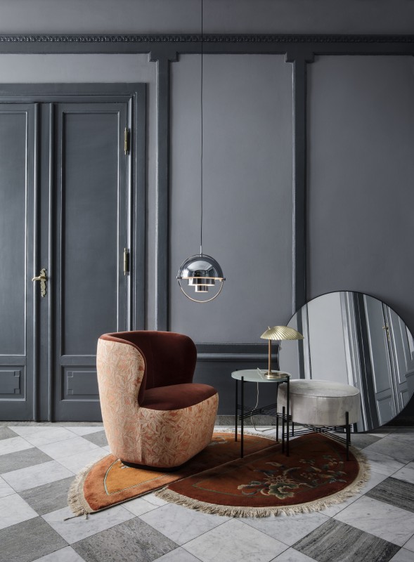 StayLoungeChair_Small,BackhausenBlaettergarten                                                      TSPoufRound_Small,BlackBase,Dedar-A-Contre-Jour MadrePerla