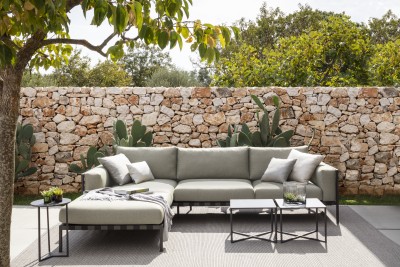 Natal Alu Sofa und X-Tables von Tribu