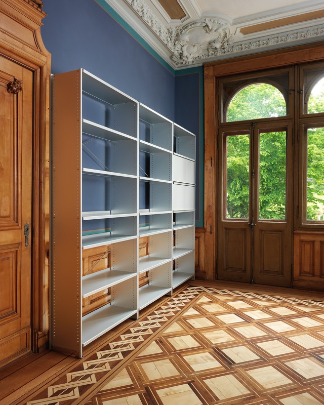 Aluminiumregal von Lehni