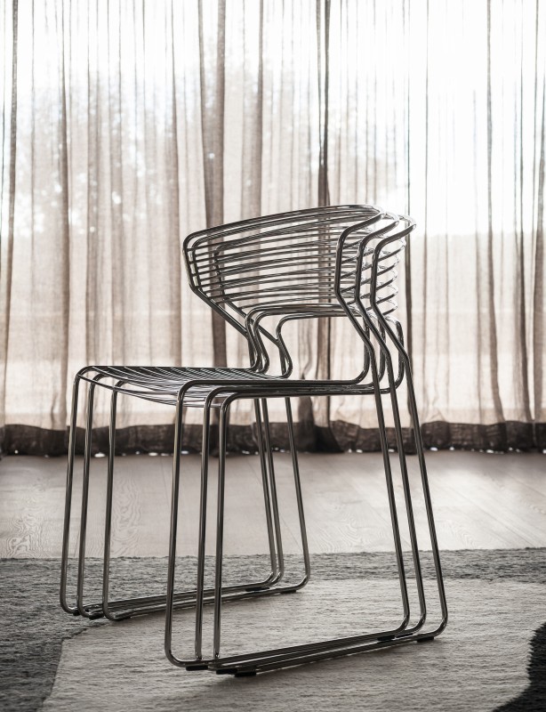 Stuhl Koki Wire von Desalto